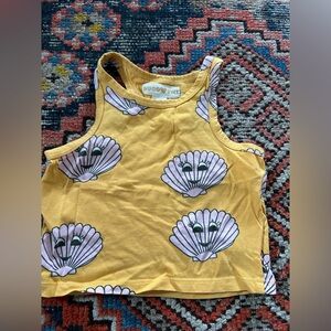 Hugo Loves Tiki Seashell Print Kids Tank Top, 12-18 months